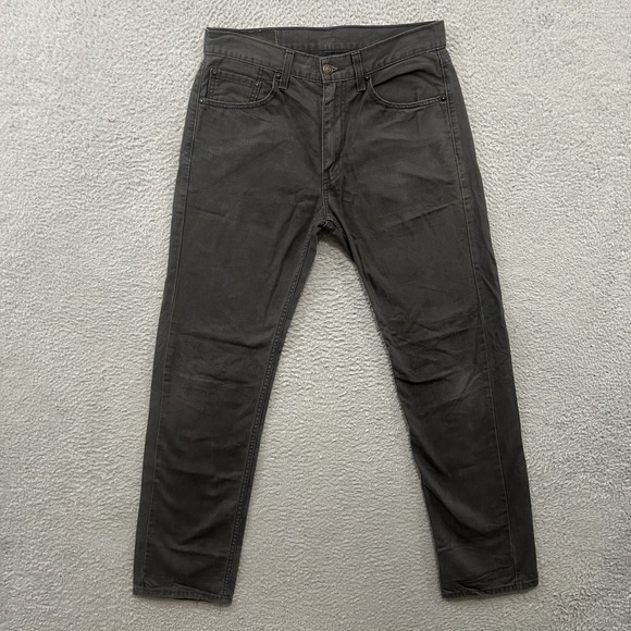 Levi's Other - Levis Jeans Mens 32x34 Gray 505 Regular Straight American Work Wear Cotton Adult